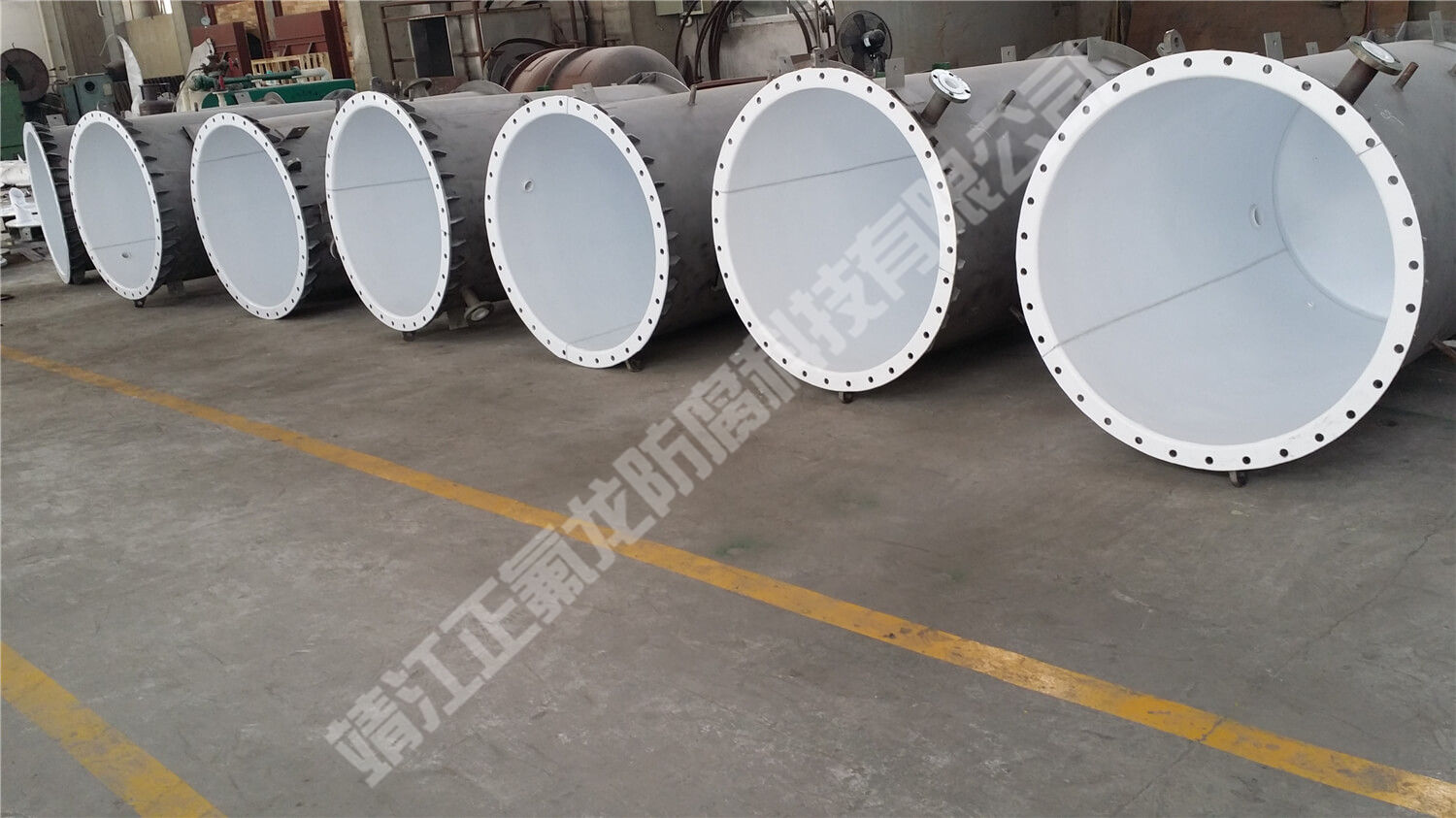 內(nèi)襯聚四氟乙烯（PTFE）大型設備